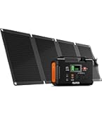 Amazon.co.jp: FlashFish ポータブル電源 ソーラーパネル セット